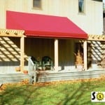 Standard awning.