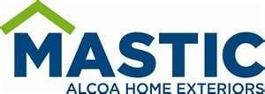 Mastic Alcoa Home Exteriors logo. 